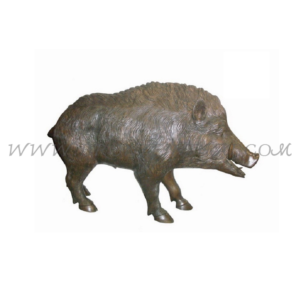 Pig Bronze Sculpture