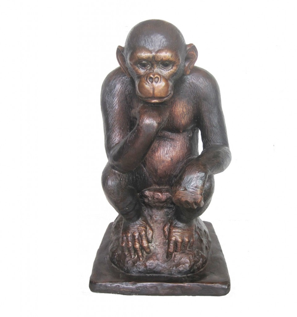 Monkey Bronze Sculpture – BRONZE IN THAI